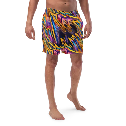 Electric Saffron on a Swim Trunks