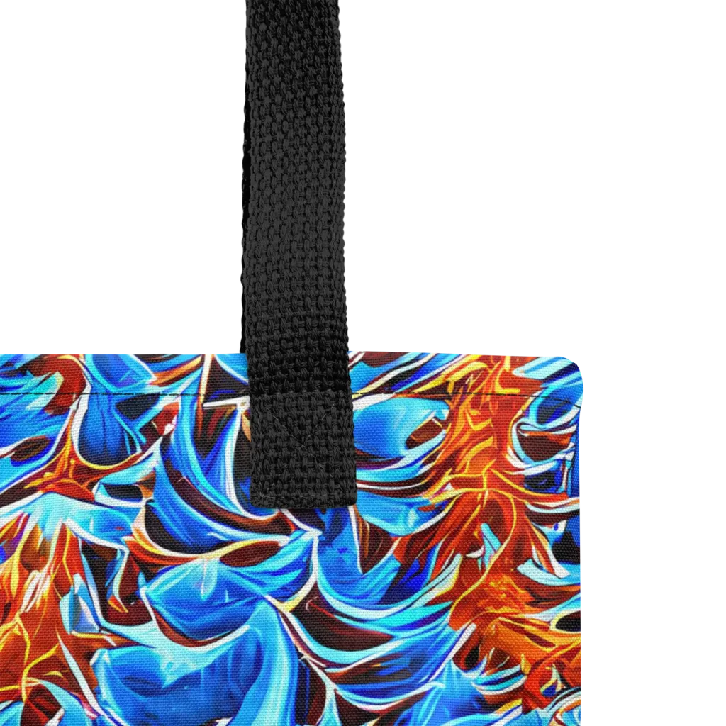 Blue Flame Reef on Tote Bag — Product details