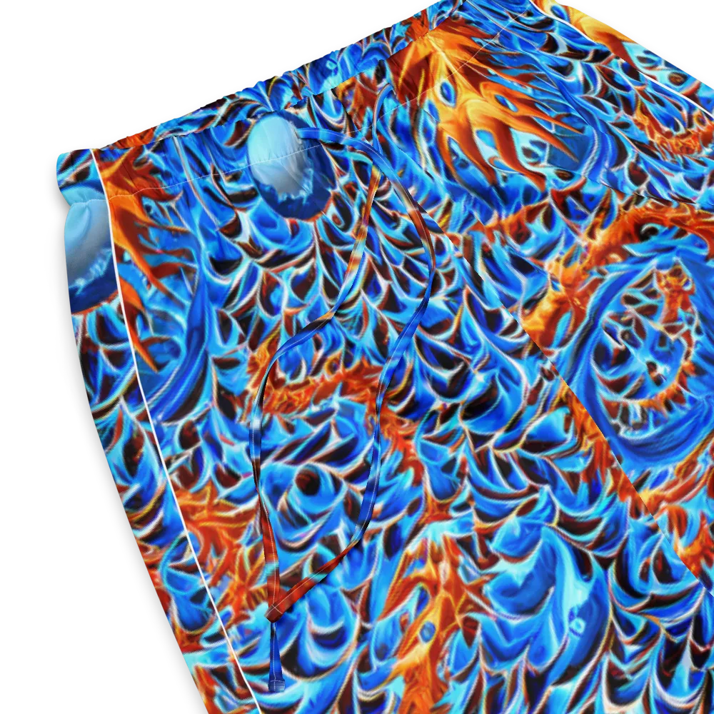 Blue Flame Reef on Women's Pajama Pants — Product details