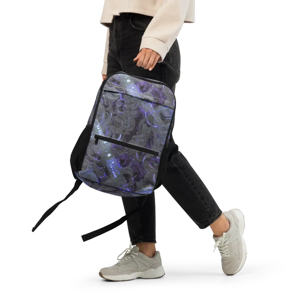 Violet Machine on Utility Backpack — Front
