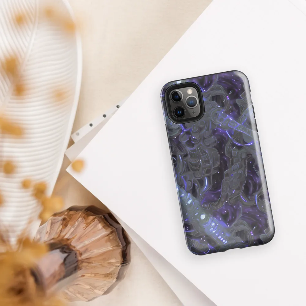Violet Machine on Tough Case for iPhone® — Front