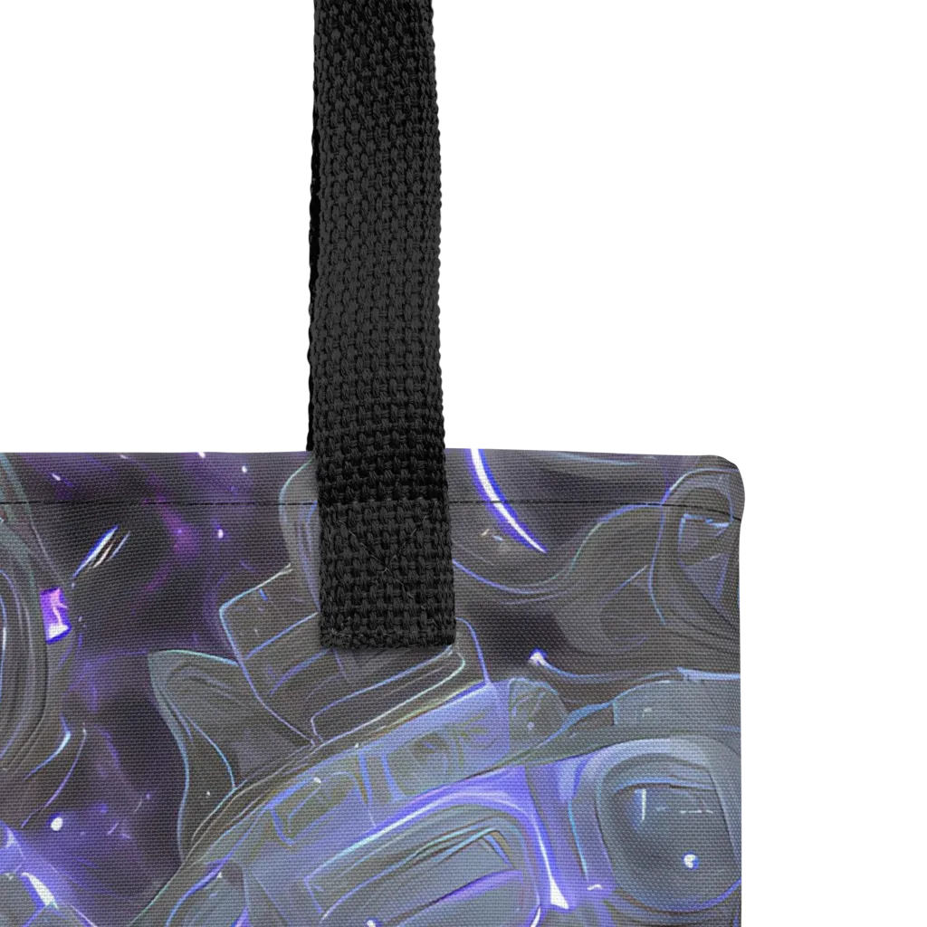 Violet Machine on Tote Bag — Product details