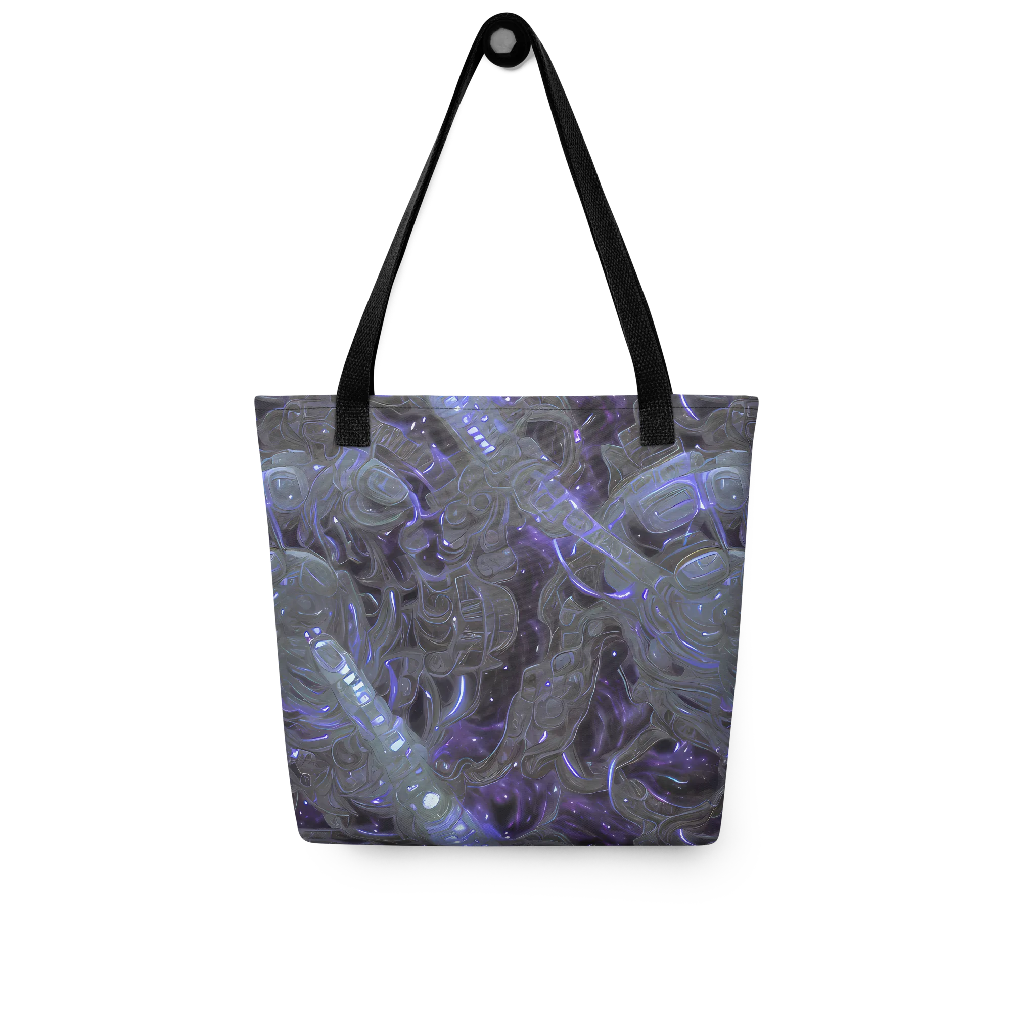 Violet Machine on Tote Bag — Front