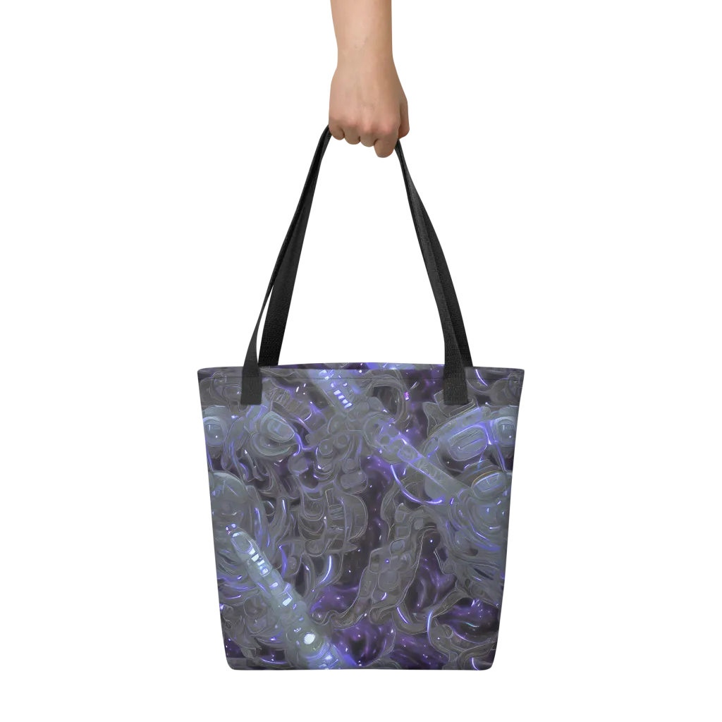 Violet Machine on Tote Bag — Front
