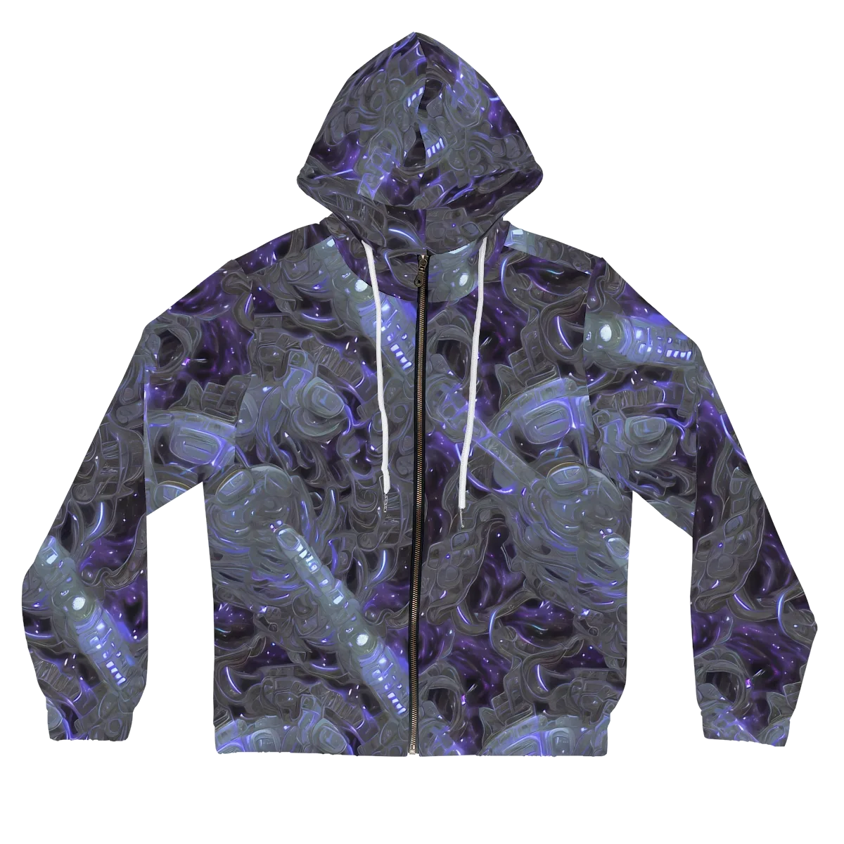 Violet Machine on Women's Full-Zip Hoodie — Front