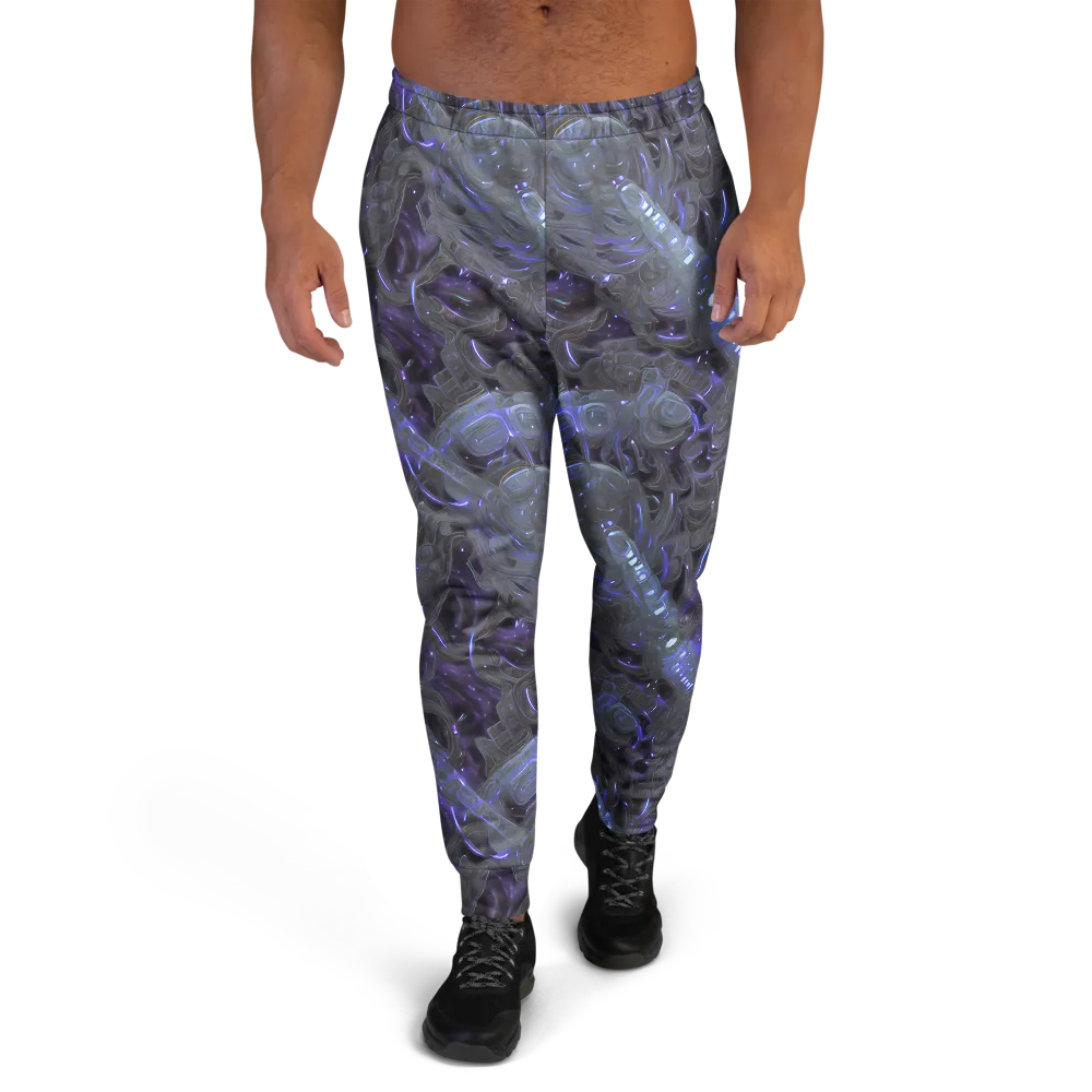Violet Machine on Men's Joggers — Front