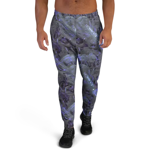Violet Machine on a Men's Joggers