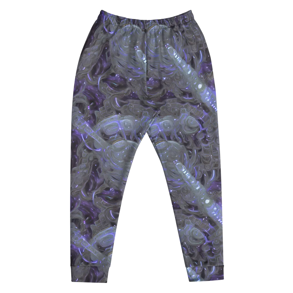 Violet Machine on Men's Joggers — Front