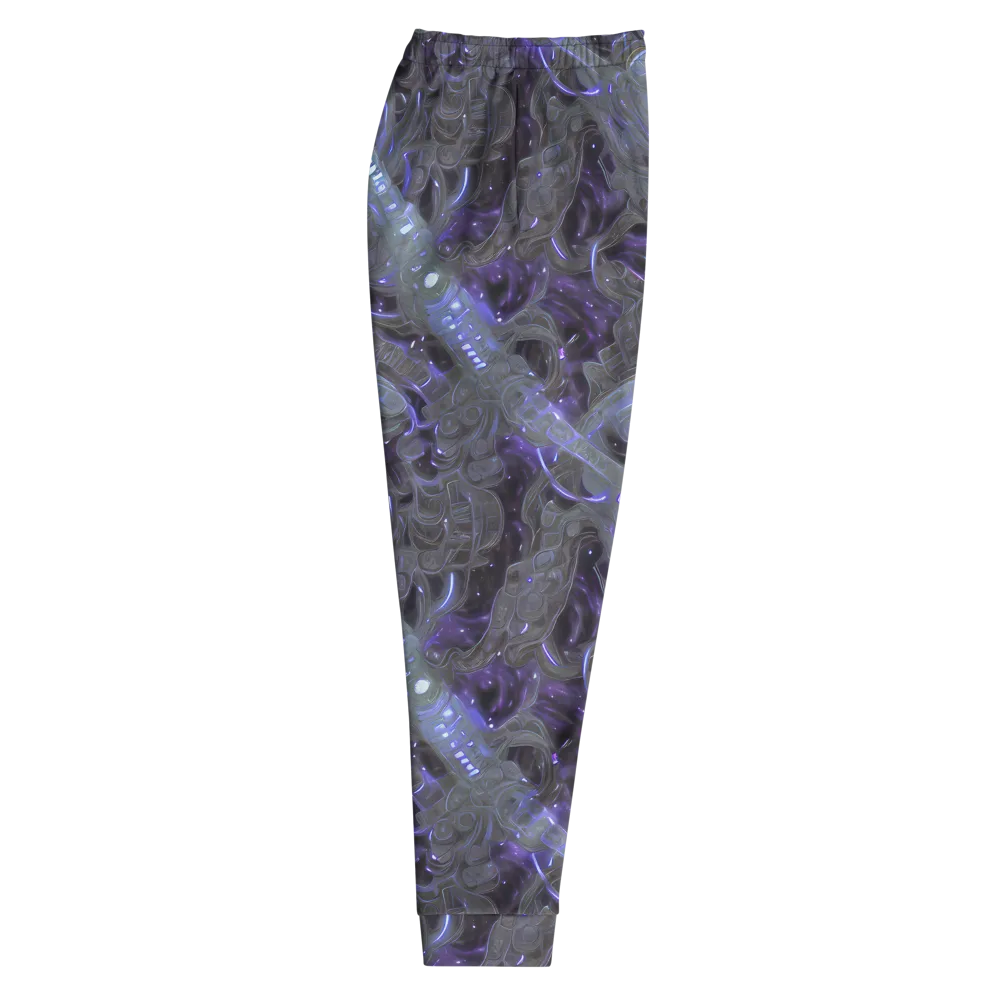Violet Machine on Men's Joggers — Right
