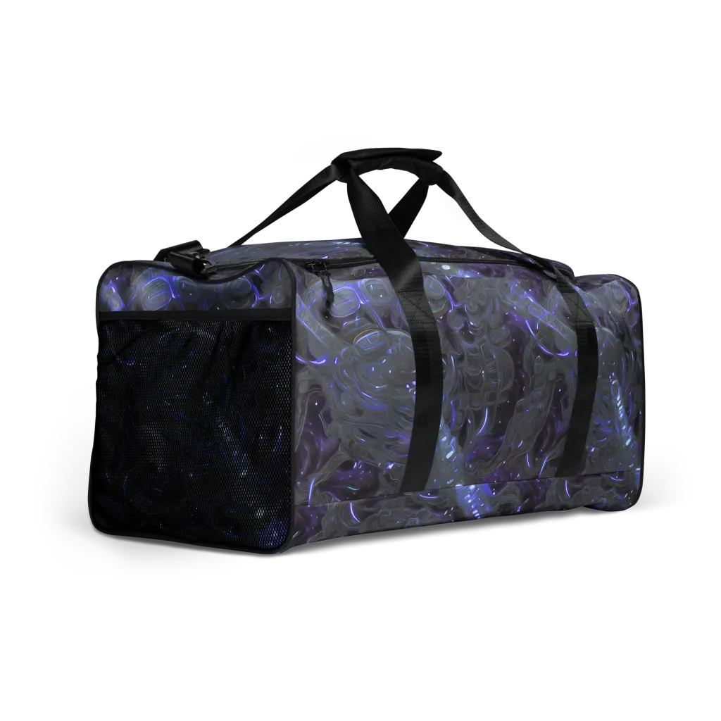 Violet Machine on Duffle Bag — Right Front