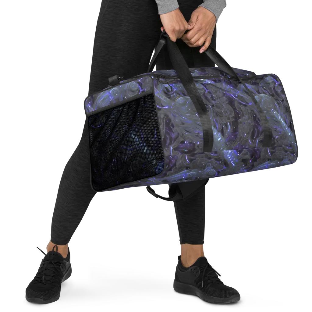 Violet Machine on Duffle Bag — Right Front