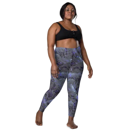 Violet Machine on a Leggings with Pockets
