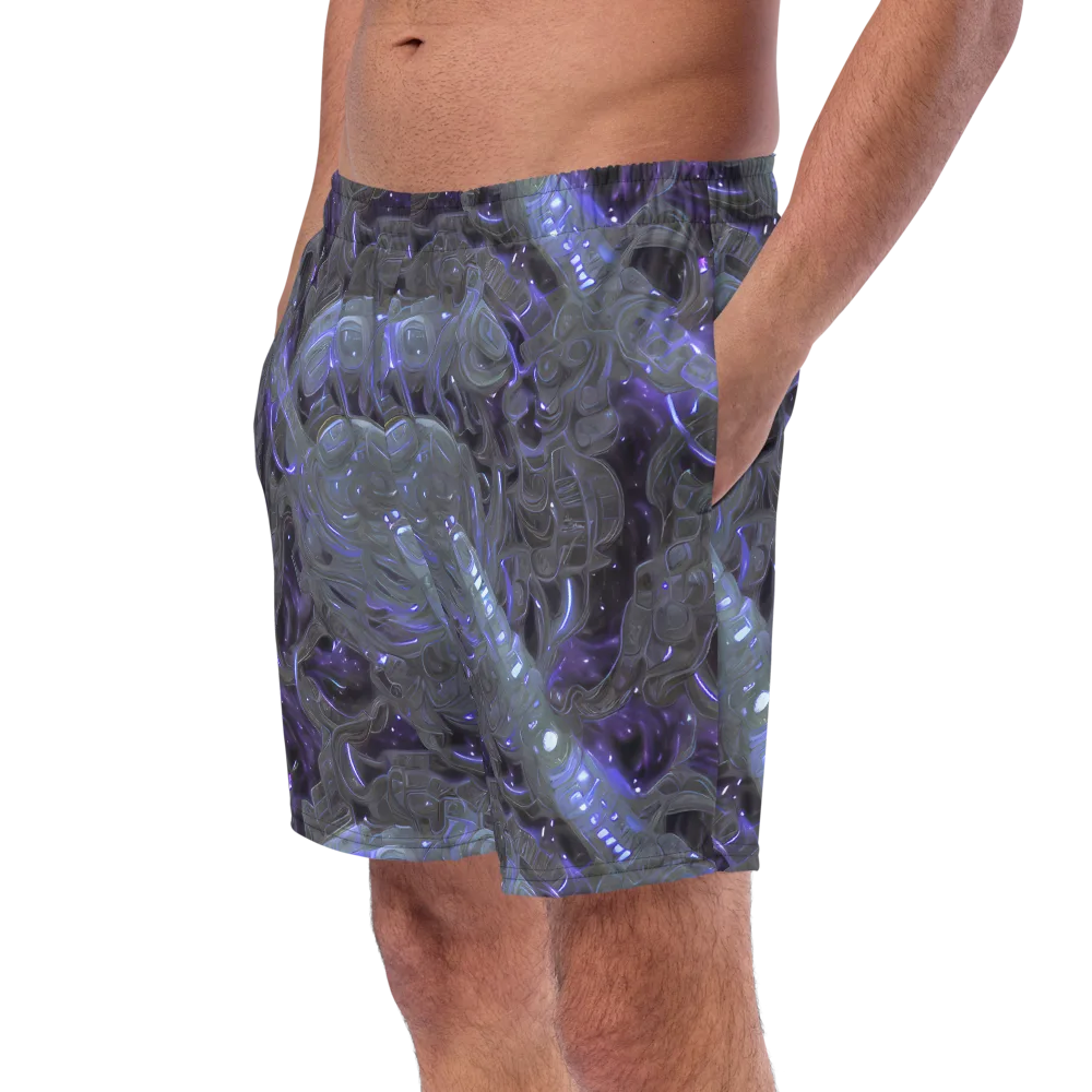 Violet Machine on Swim Trunks — Left Front