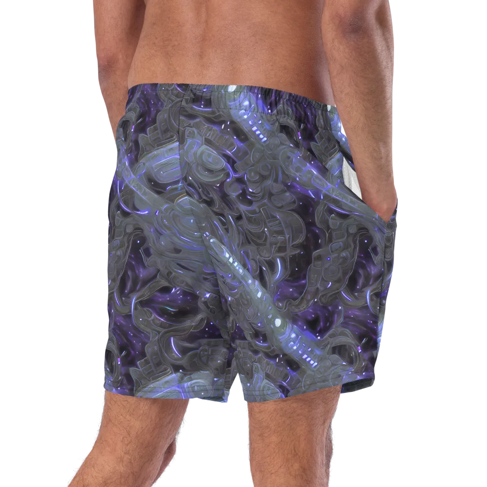 Violet Machine on Swim Trunks — Right Back