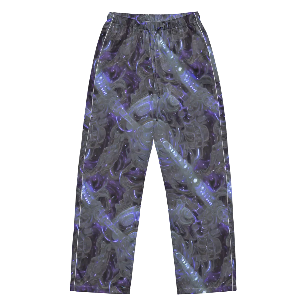 Violet Machine on Women's Pajama Pants — Front