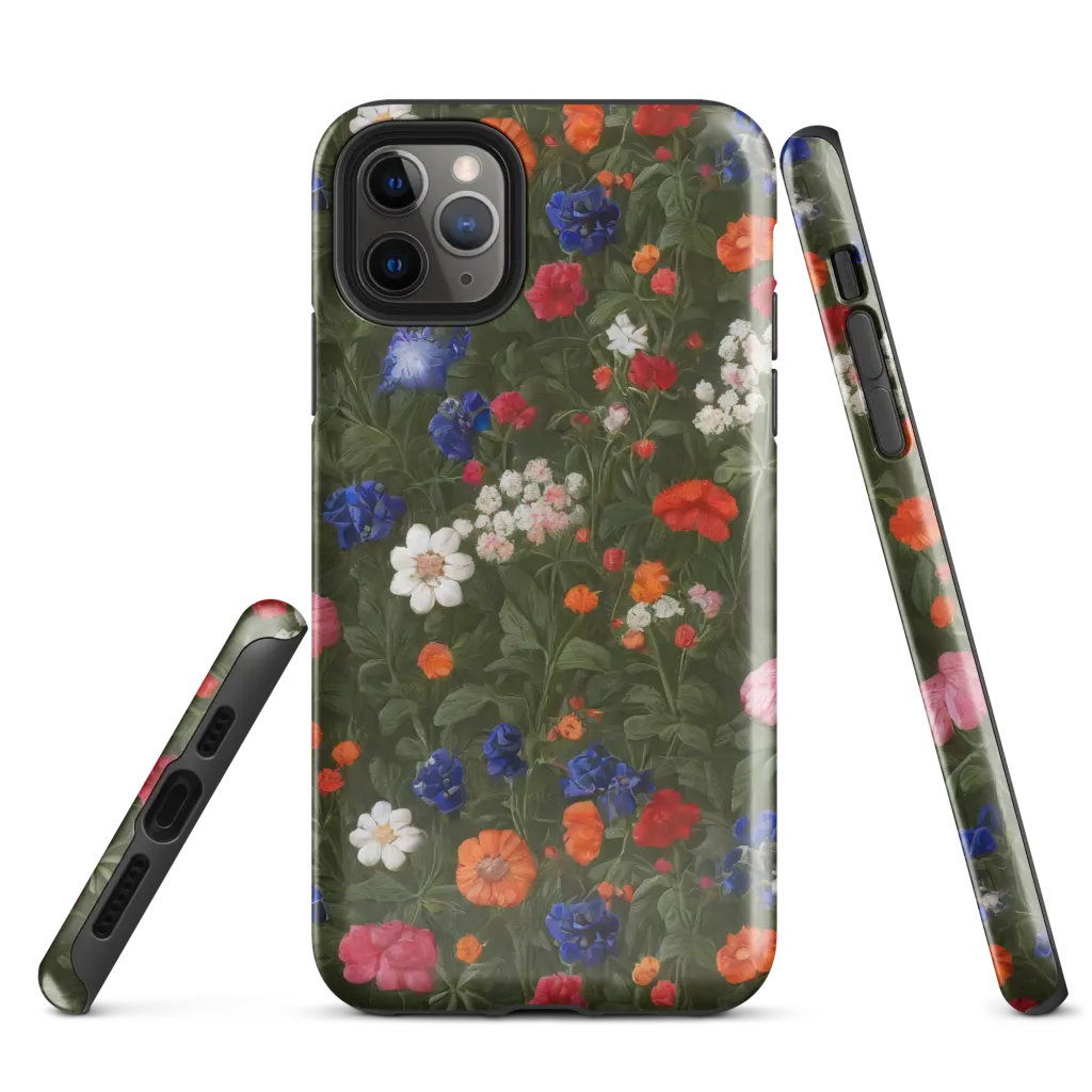 Botanical Nocturne on Tough Case for iPhone® — Front