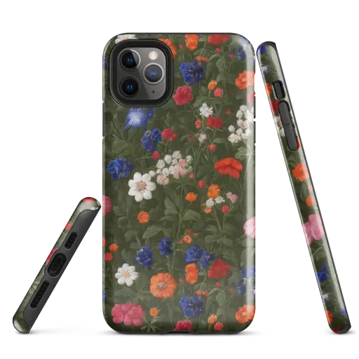 Botanical Nocturne on a Tough Case for iPhone®