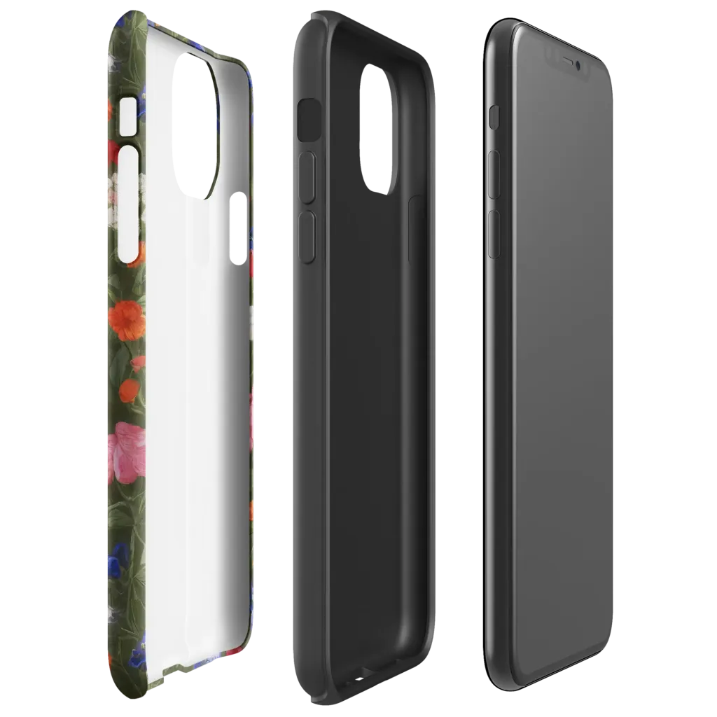 Botanical Nocturne on Tough Case for iPhone® — Right