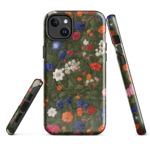 Botanical Nocturne on a MagSafe Tough Case for iPhone®