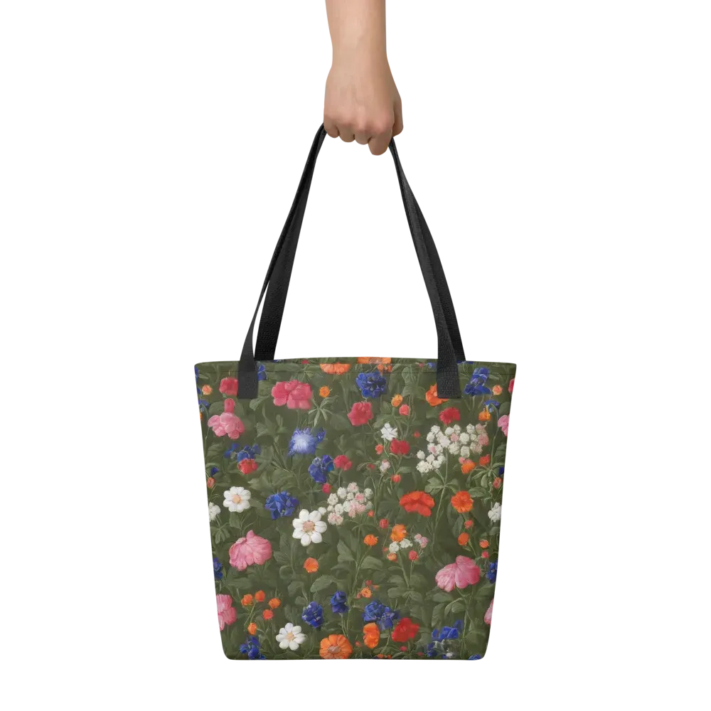 Botanical Nocturne on Tote Bag — Front