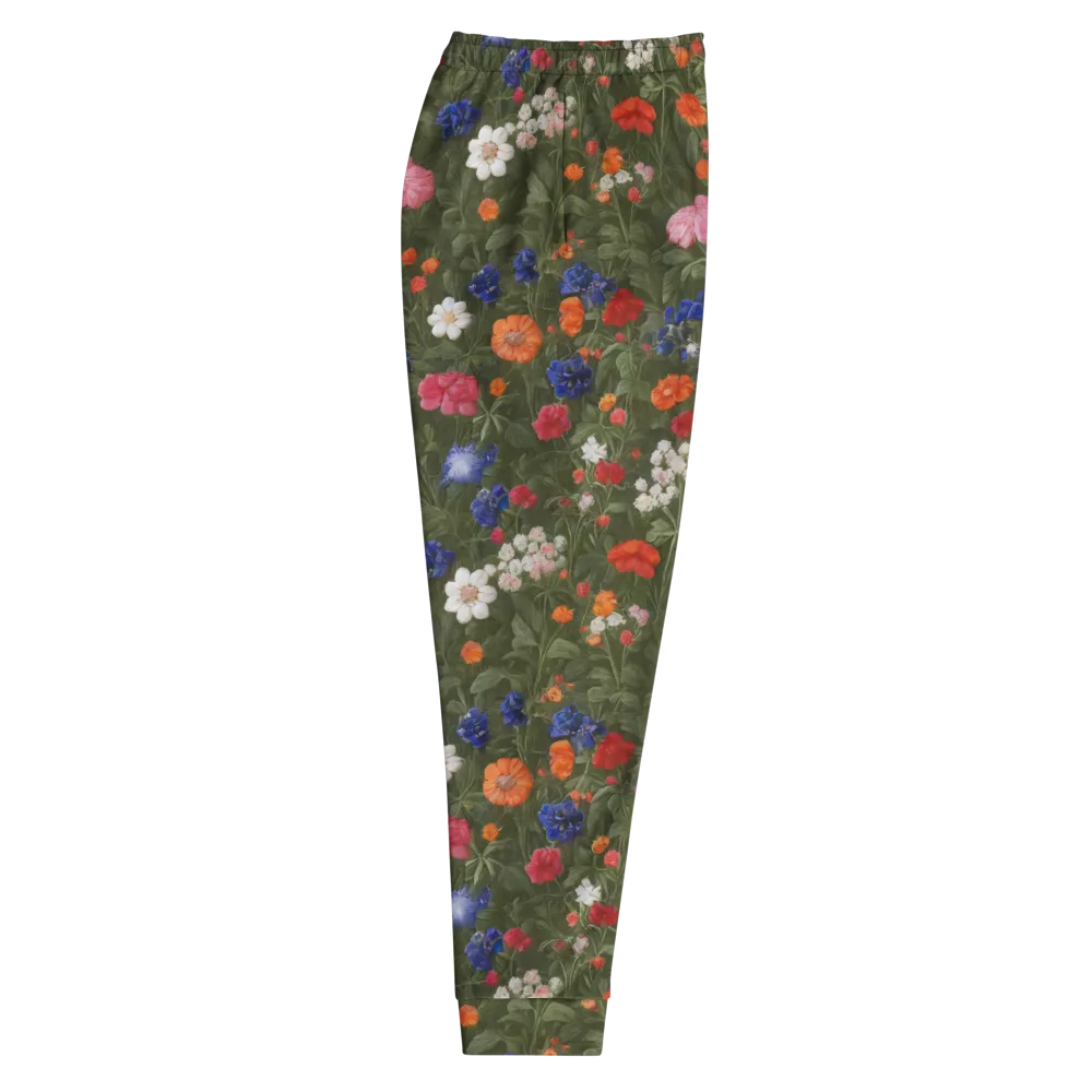 Botanical Nocturne on Men's Joggers — Right
