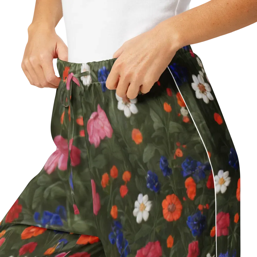 Botanical Nocturne on Women's Pajama Pants — Product details