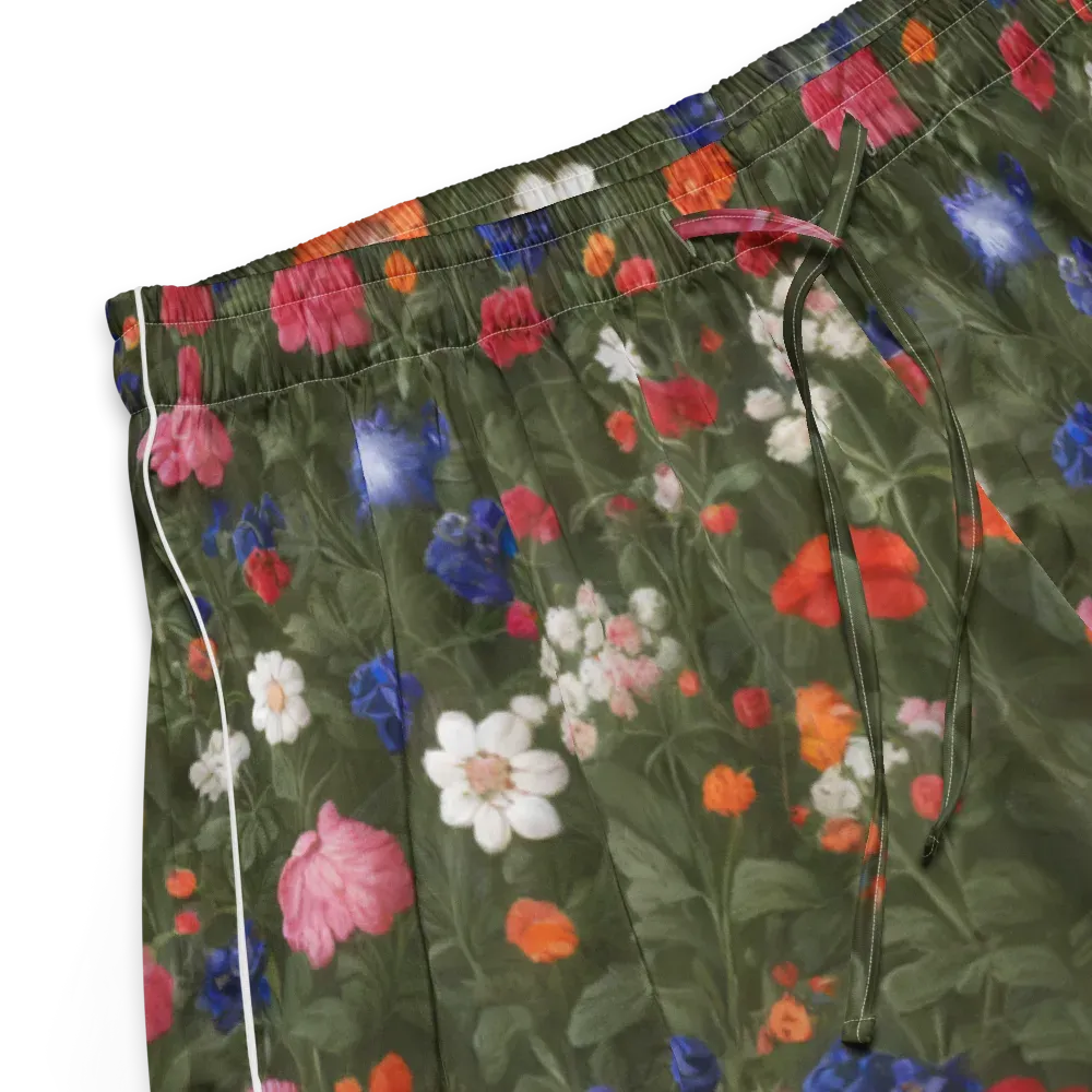 Botanical Nocturne on Women's Pajama Shorts — Product details