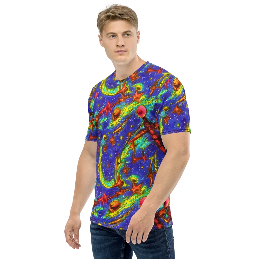 Starstorm on Men's Crew Neck T-Shirt — Left