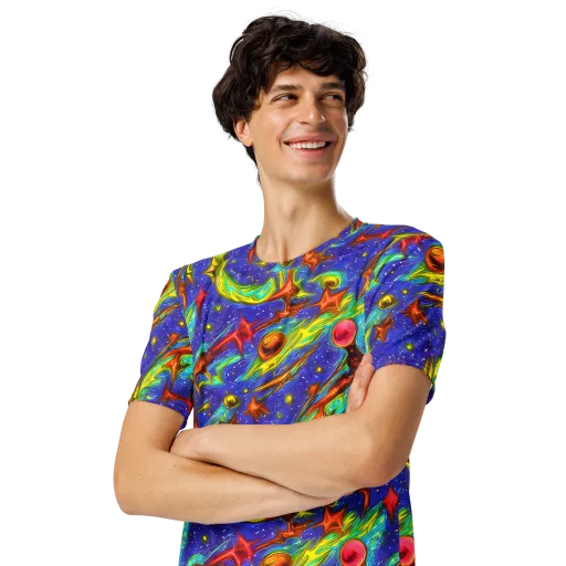 Starstorm on a Men's Crew Neck T-Shirt