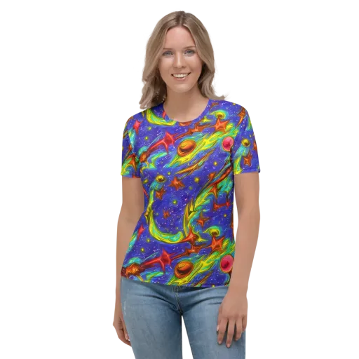 Starstorm on a Women's Crew Neck T-Shirt