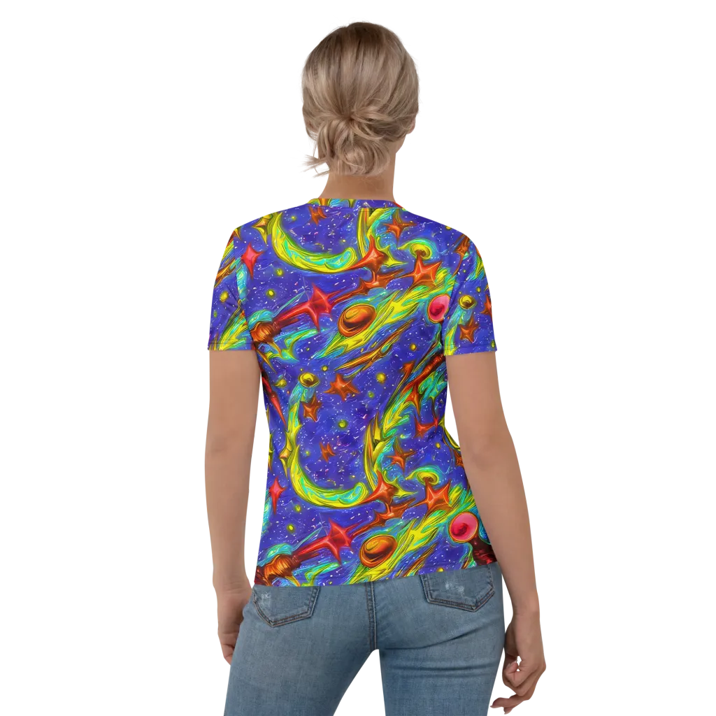 Starstorm on Women's Crew Neck T-Shirt — Back