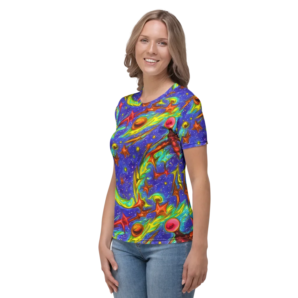 Starstorm on Women's Crew Neck T-Shirt — Left