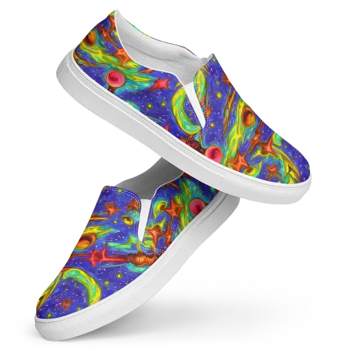 Starstorm on a Women's Slip-On Canvas Shoes