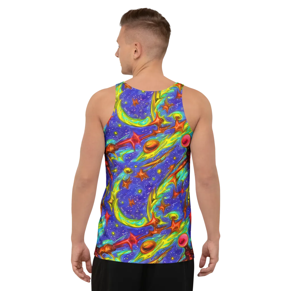 Starstorm on Men's Tank Top — Back