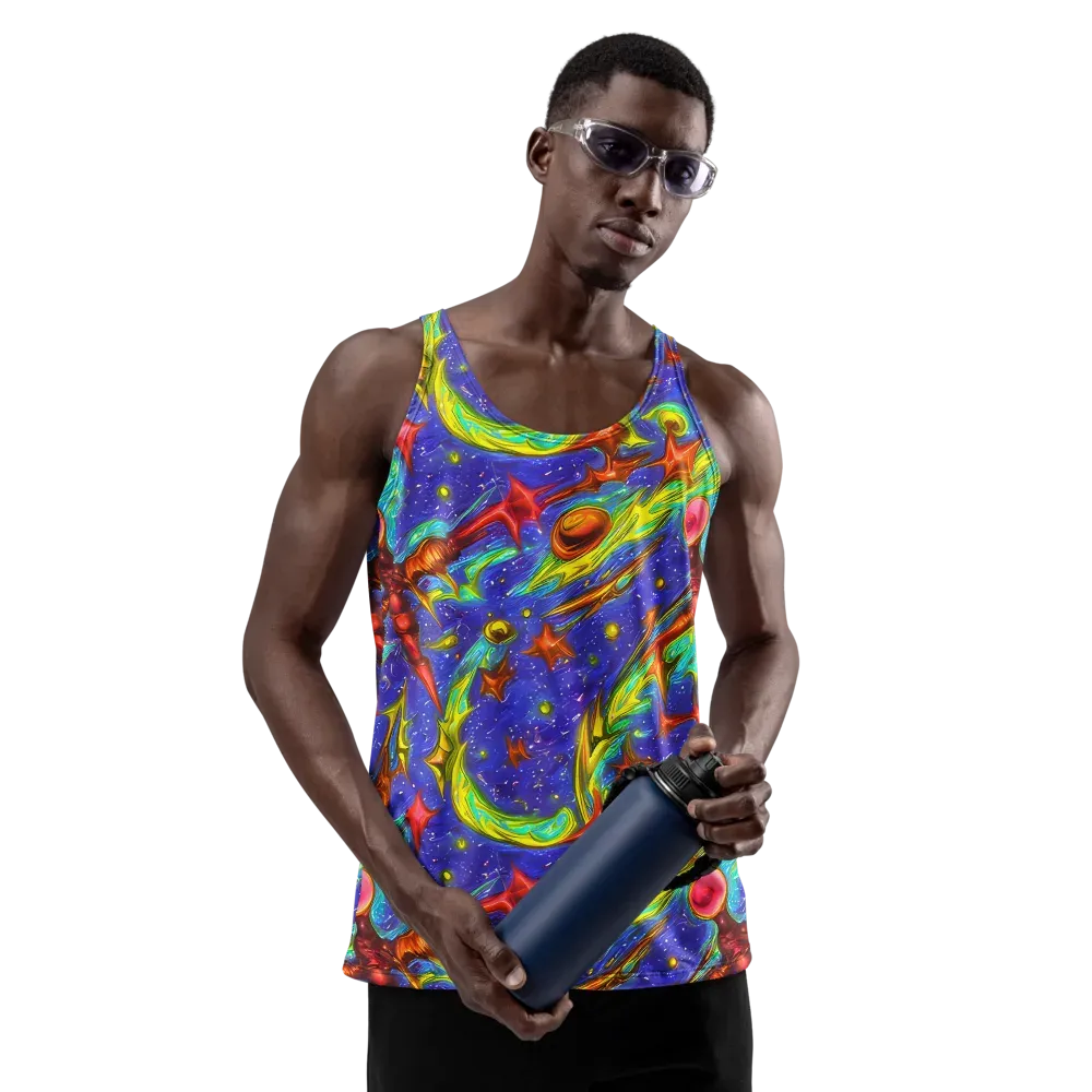Starstorm on Men's Tank Top — Front