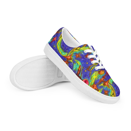 Starstorm on a Men's Lace-Up Canvas Shoes