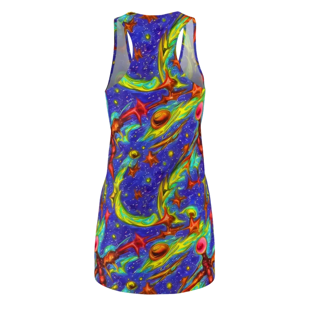 Starstorm on Racerback Dress — Back
