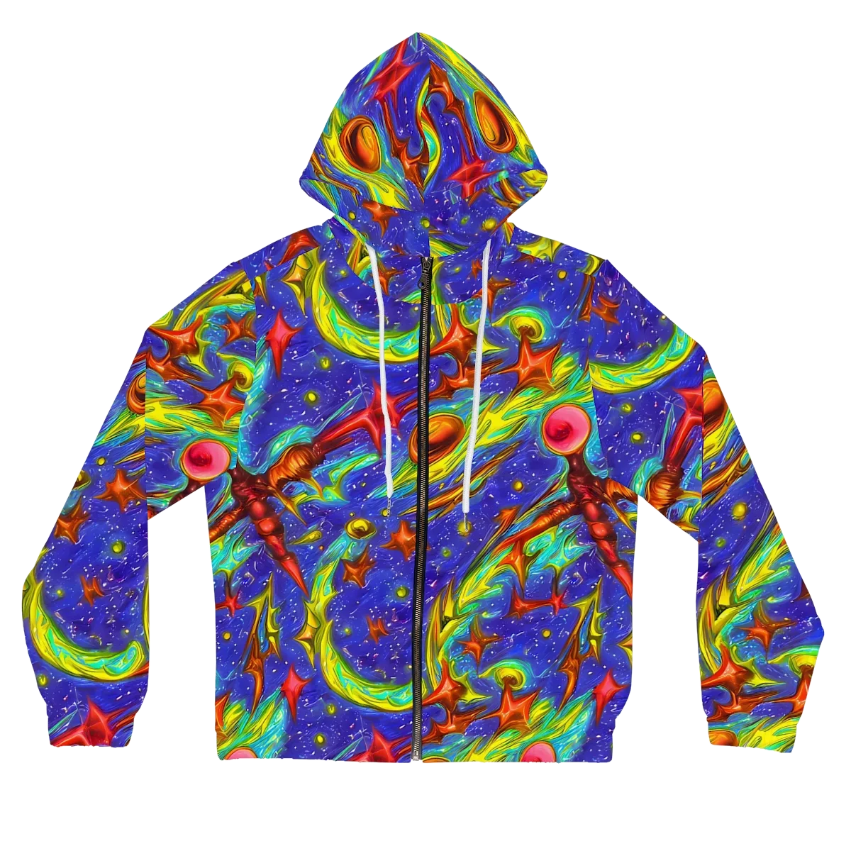 Starstorm on Women's Full-Zip Hoodie — Front