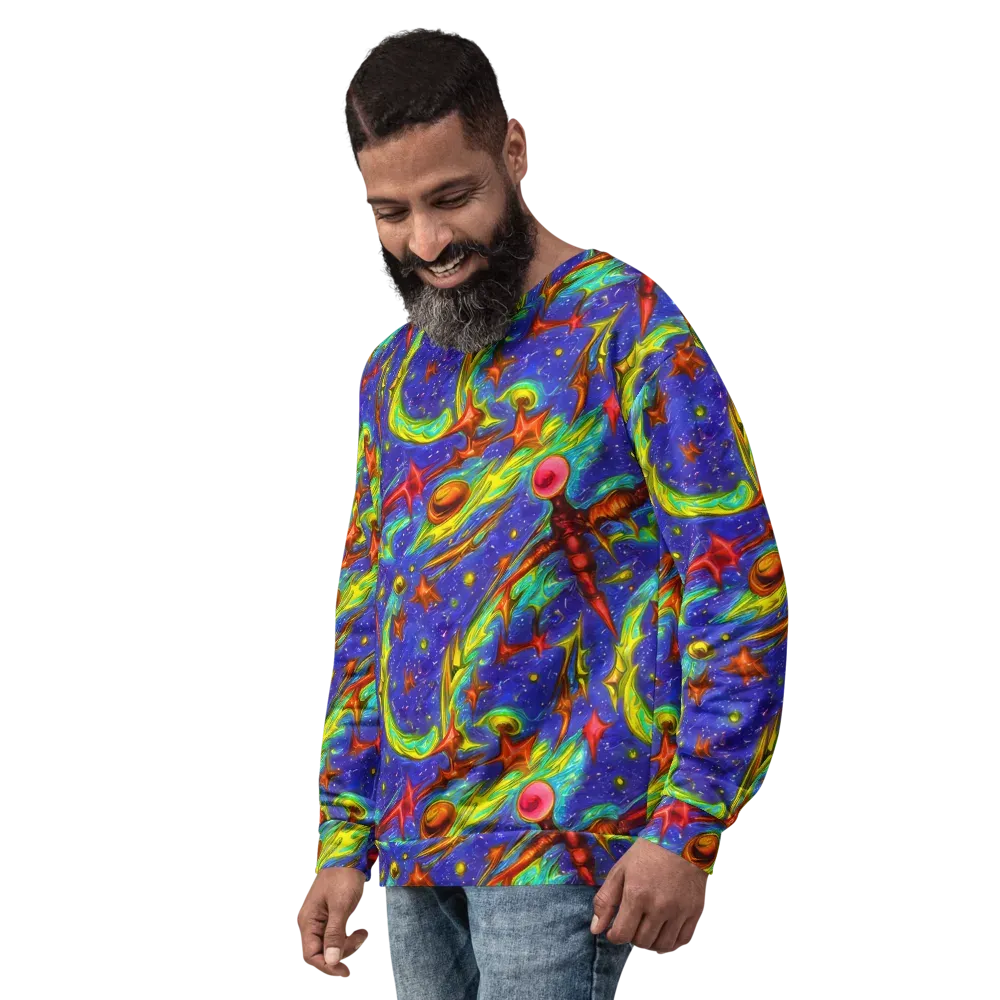 Starstorm on Sweatshirt — Left Front
