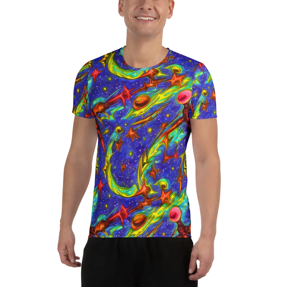 Starstorm on Men's Athletic T-Shirt — Front