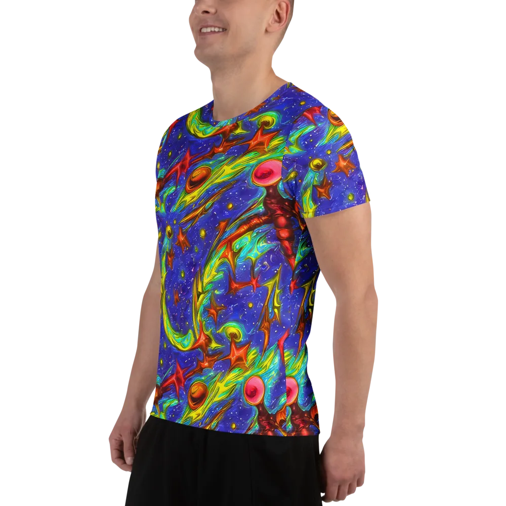 Starstorm on Men's Athletic T-Shirt — Left