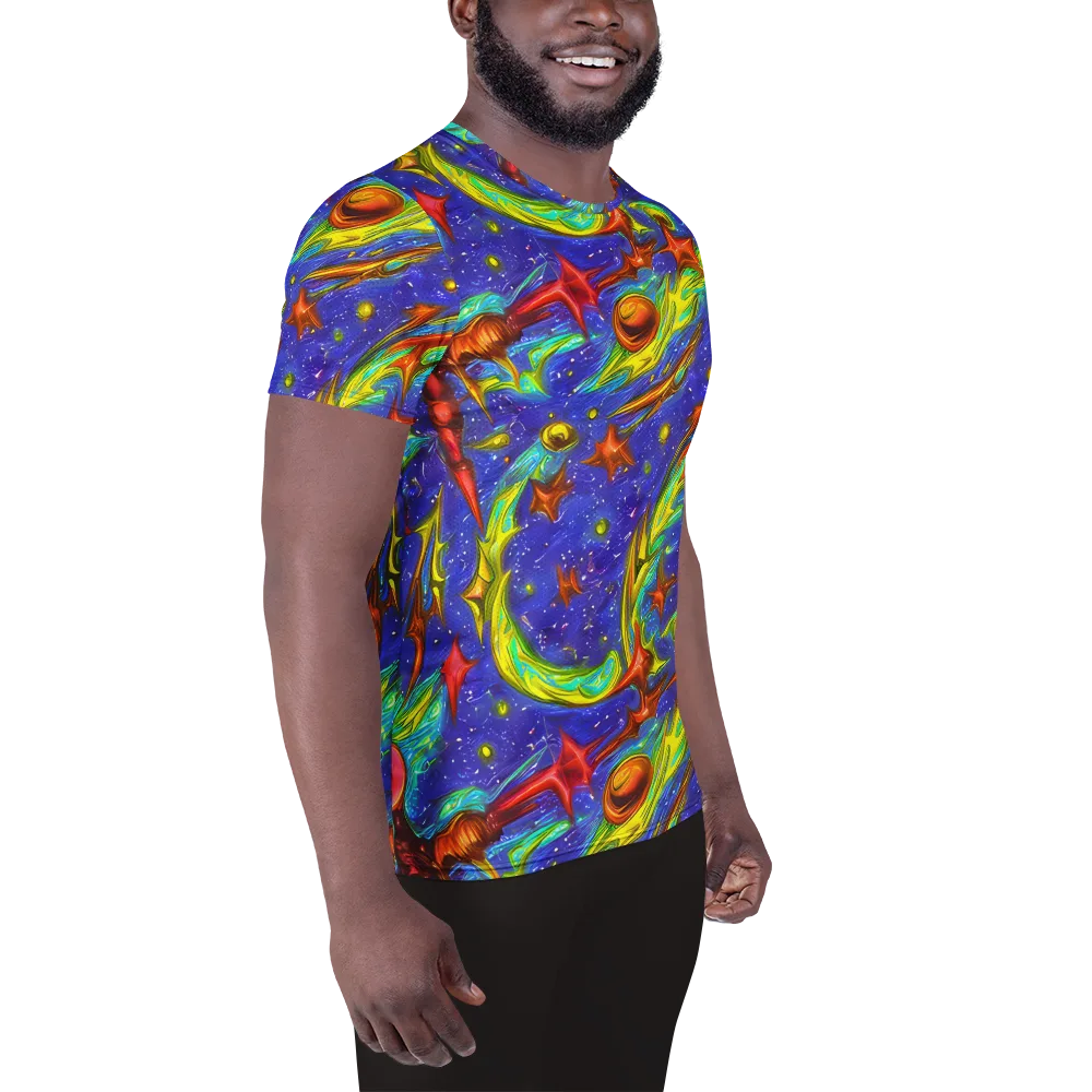 Starstorm on Men's Athletic T-Shirt — Right