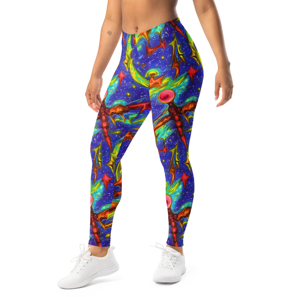 Starstorm on Leggings — Left Front