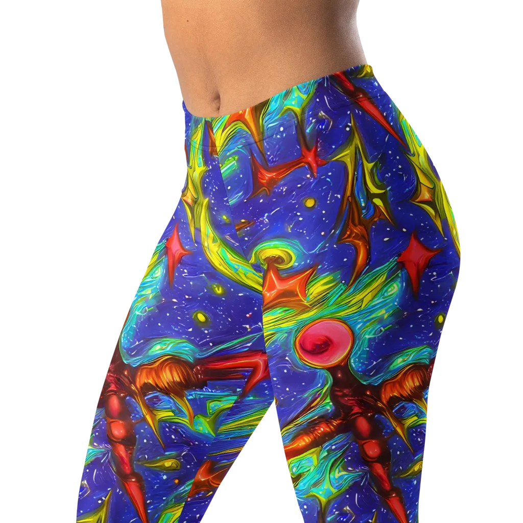 Starstorm on Leggings — Left Front