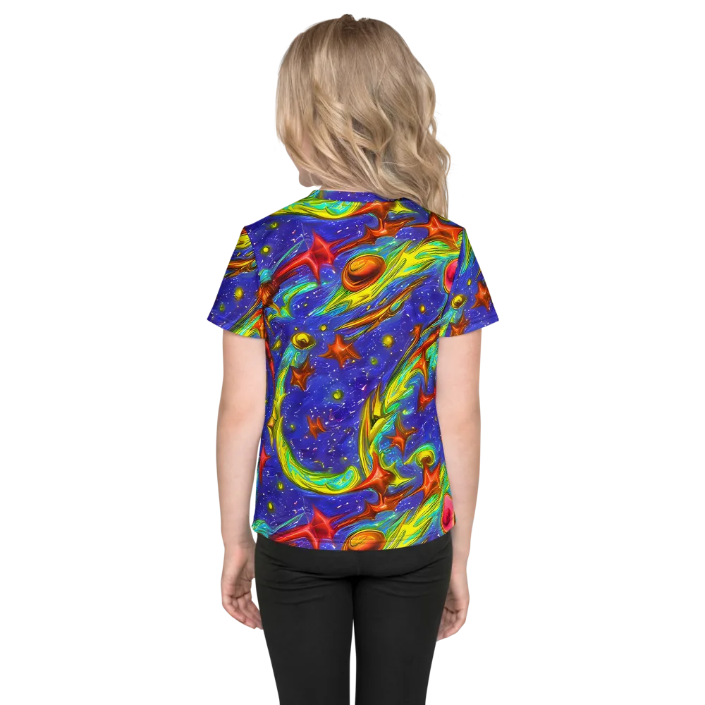 Starstorm on Kids Crew Neck T-Shirt — Back