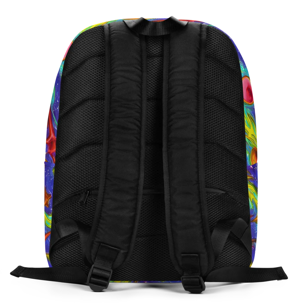 Starstorm on Minimalist Backpack — Back