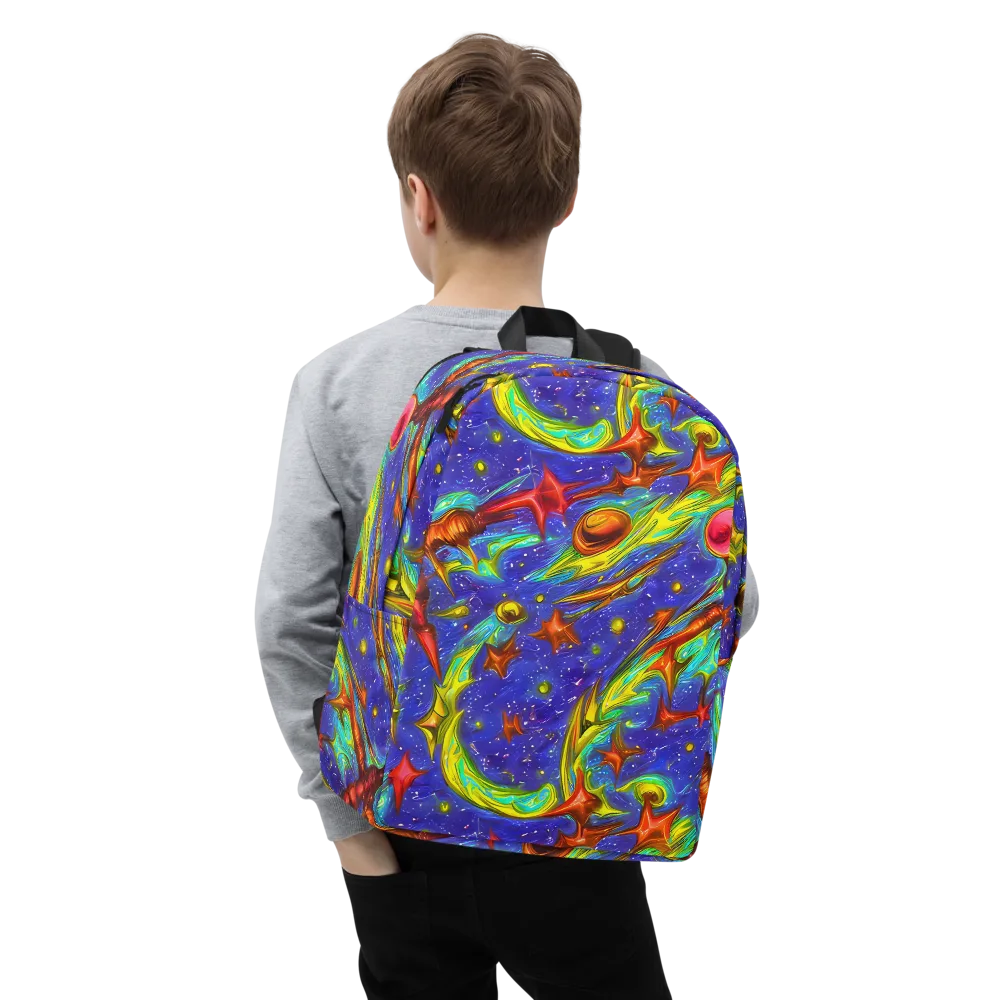 Starstorm on Minimalist Backpack — Zoomed-in