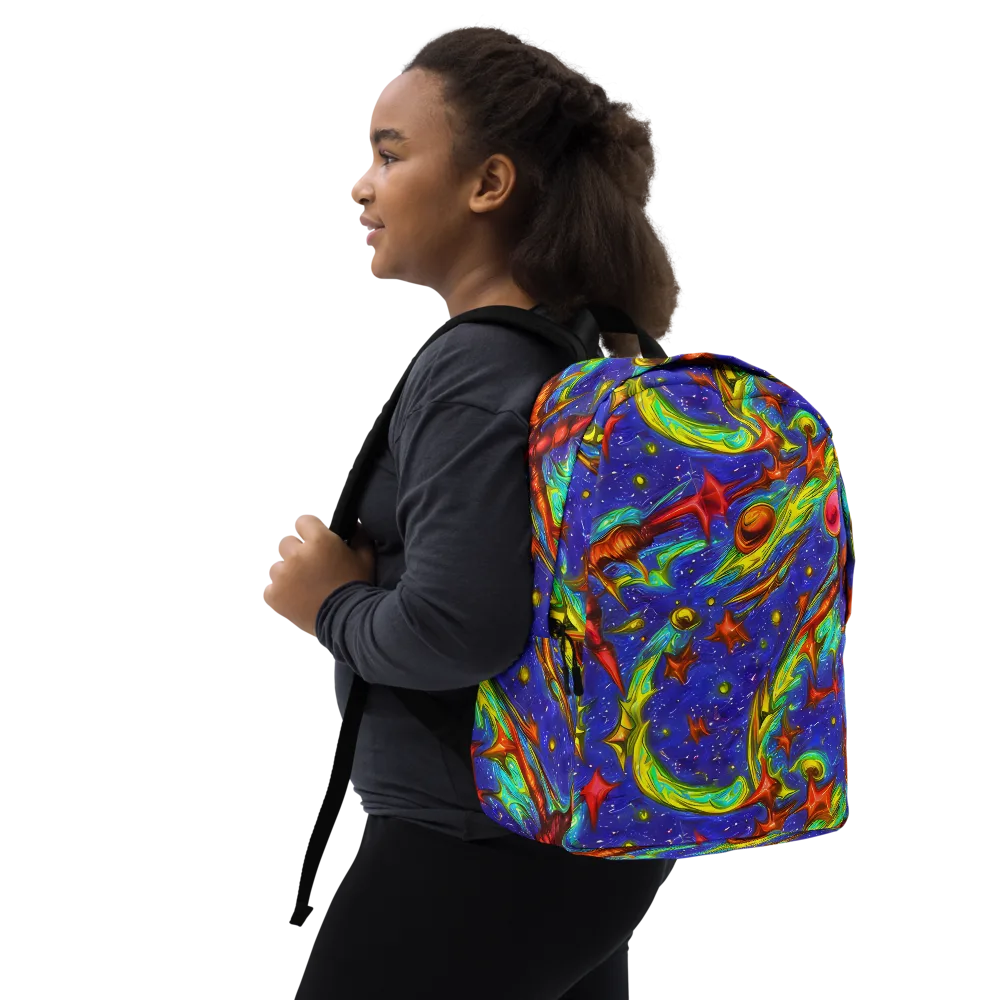Starstorm on Minimalist Backpack — Right Front