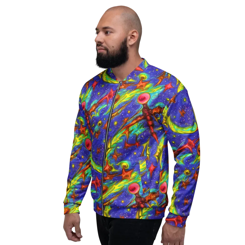 Starstorm on Bomber Jacket — Left