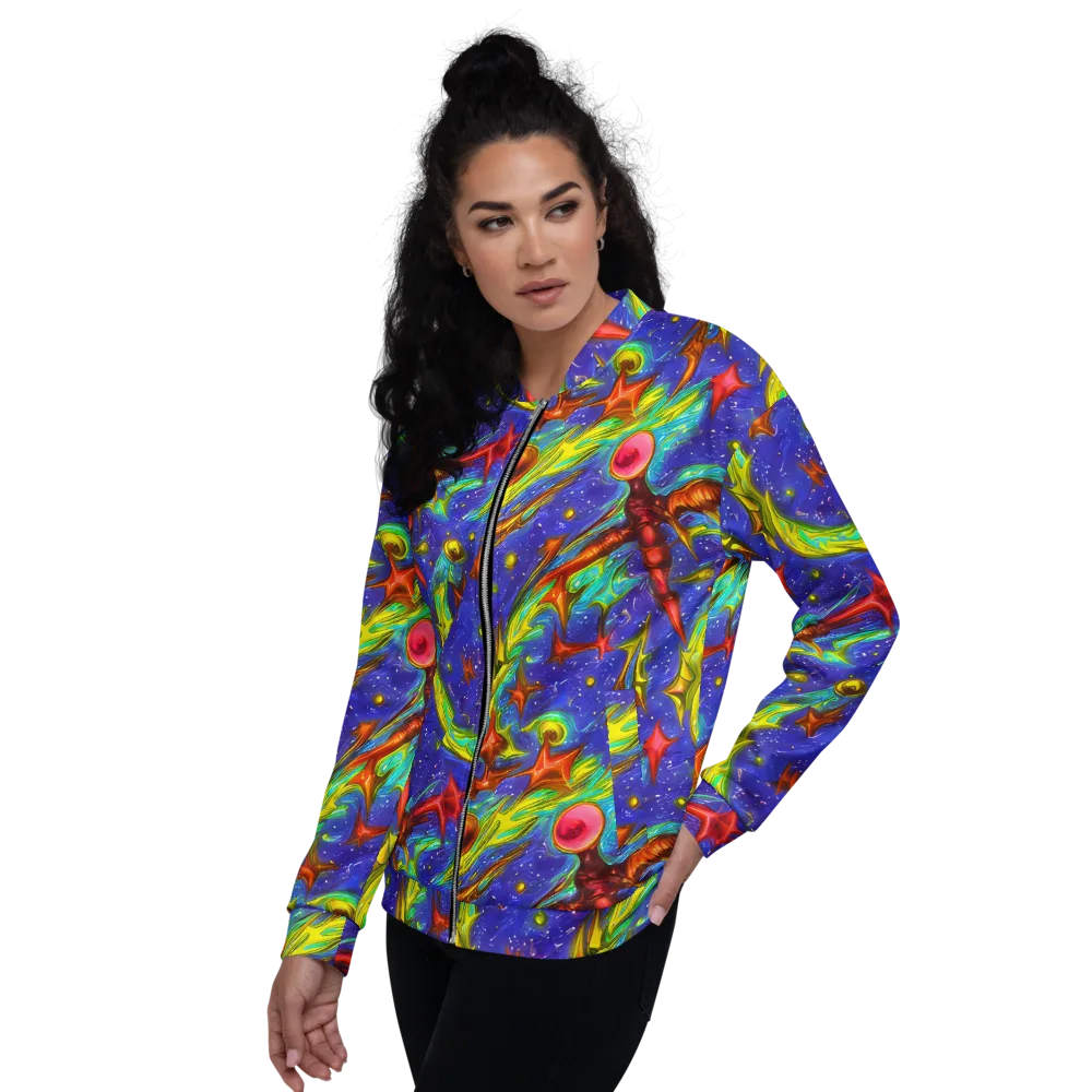 Starstorm on Bomber Jacket — Left